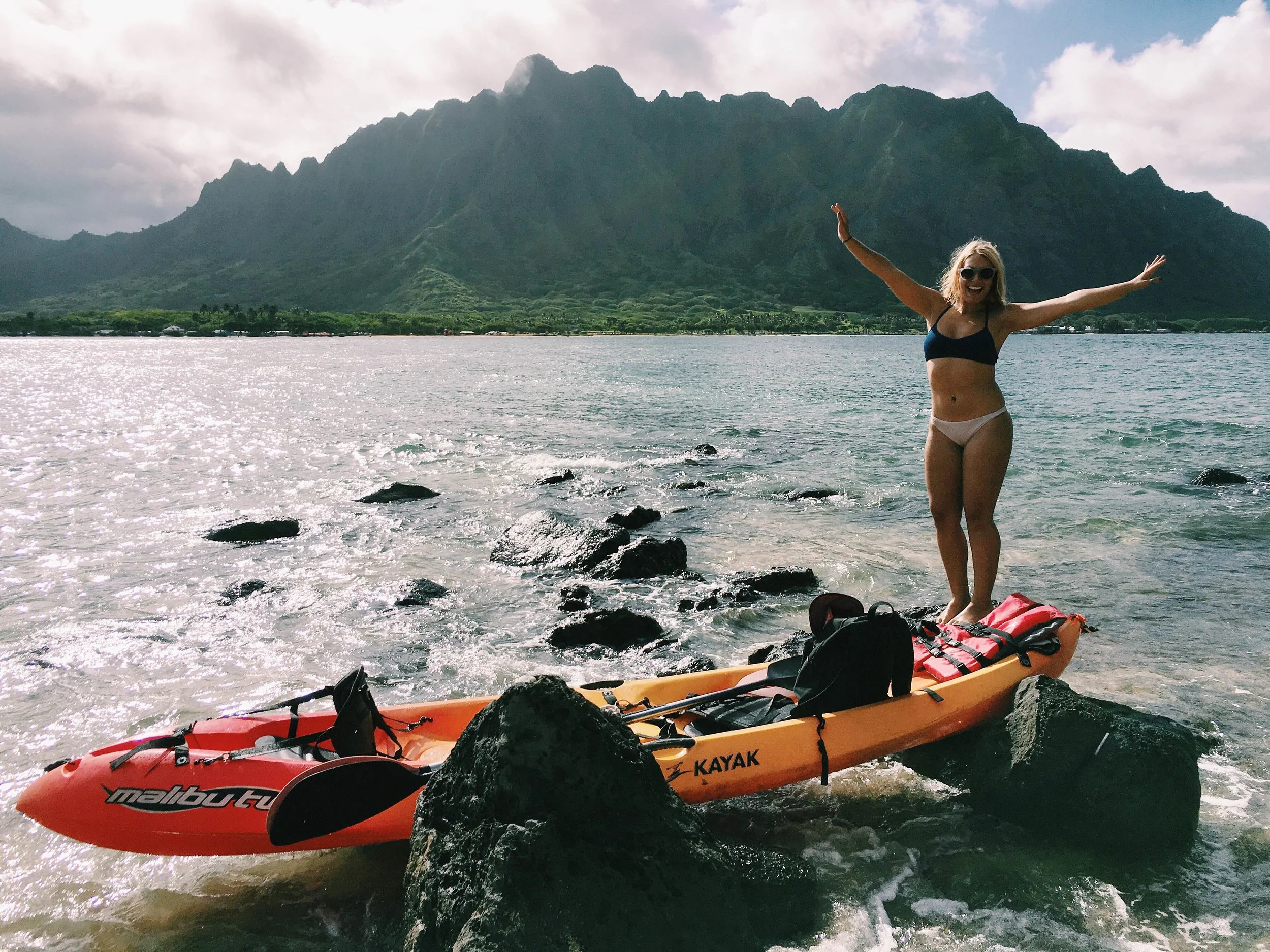 Kayak to China Man's Hat + SaltWaterVibes