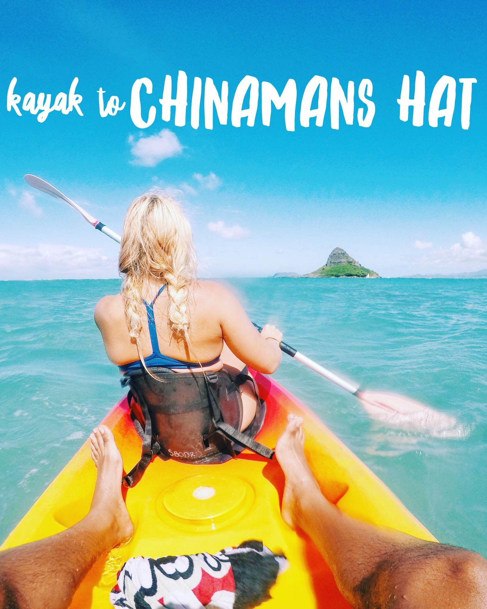 Kayak to Chinamans Hat + SaltWaterVibes
