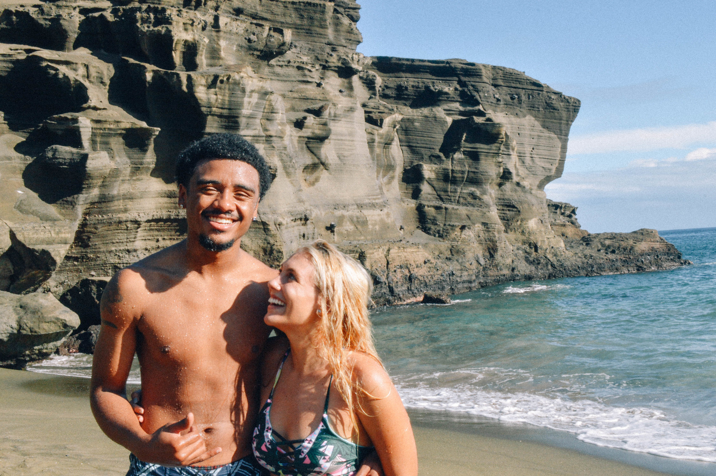 Green Sand Beach on Big Island Hawaii + SaltWaterVibes