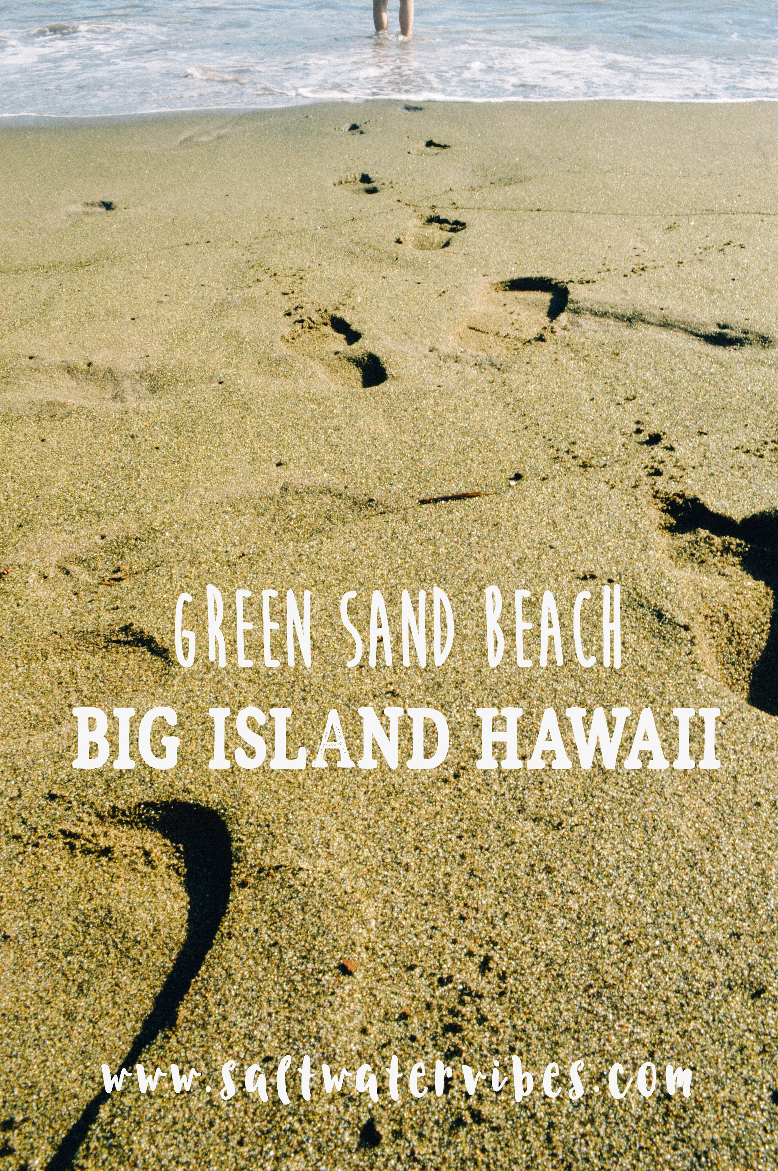 Green Sand Beach + SaltWaterVibes