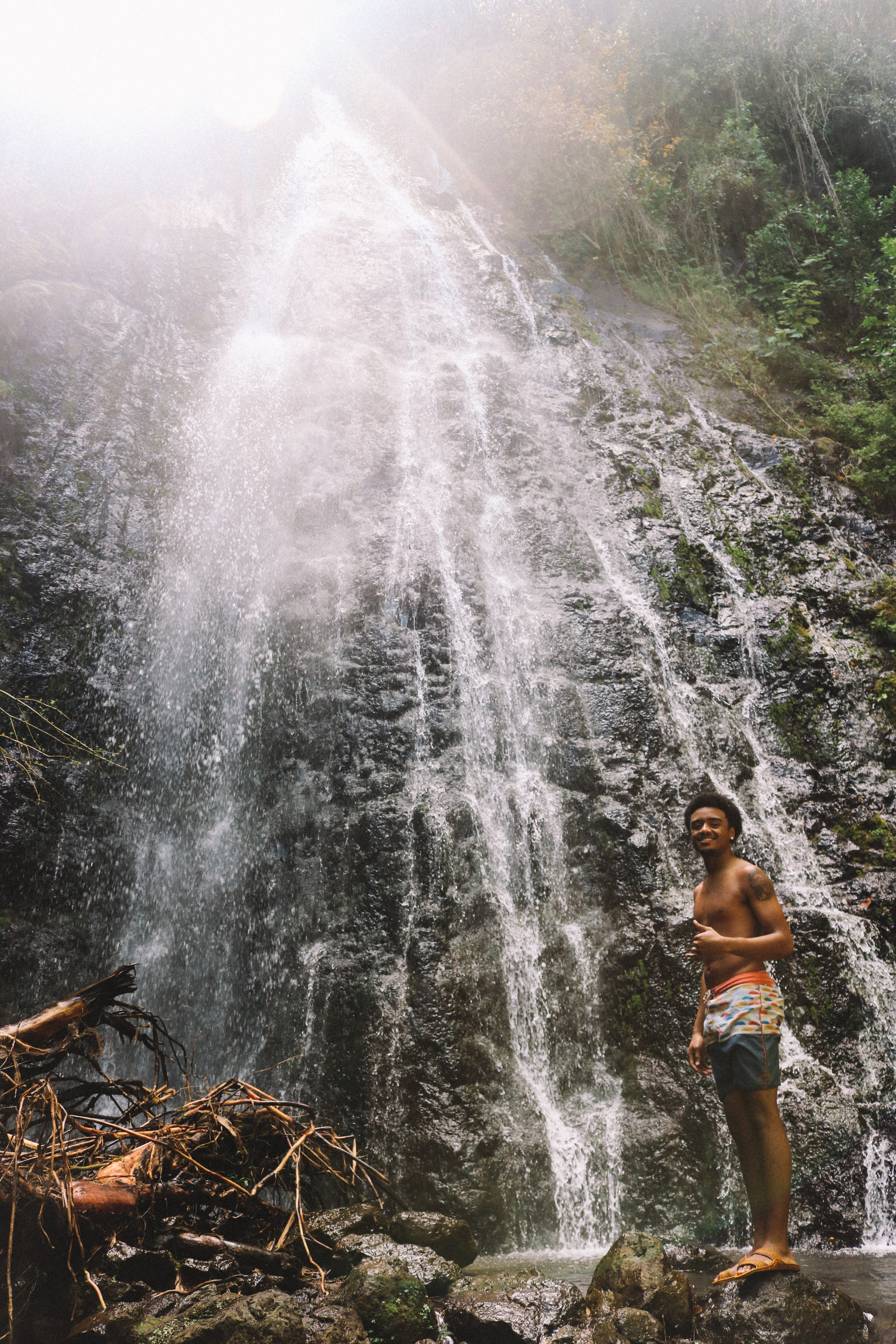 Hike to Hamama Falls + SaltWaterVibes