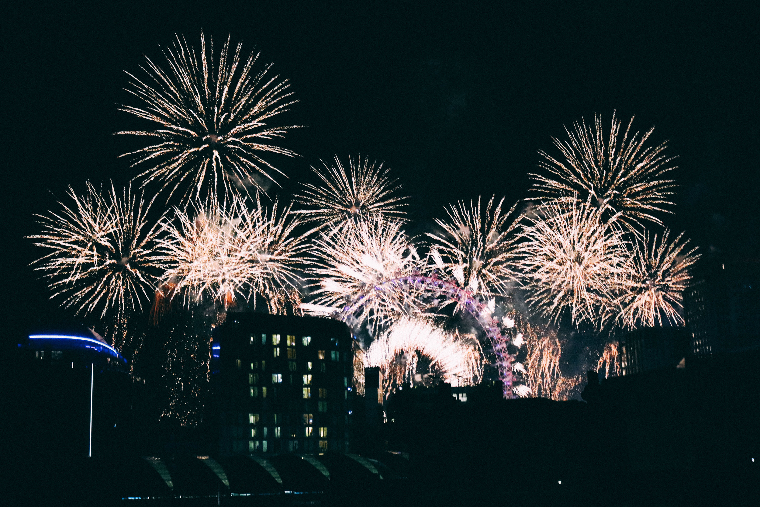 How to See London Fireworks on New Years | SaltWaterVibes