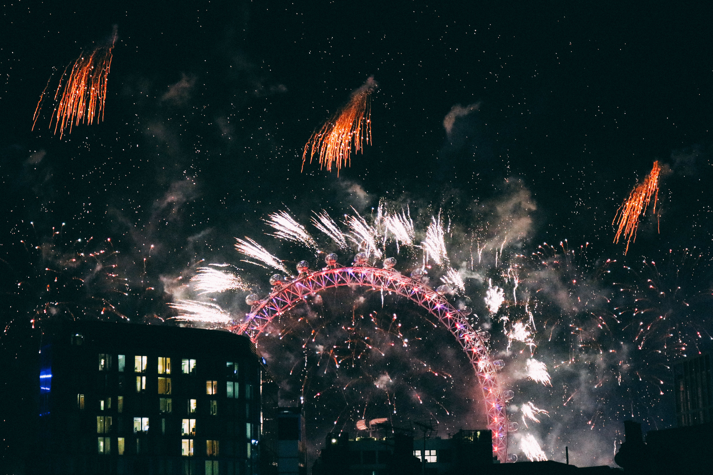 How to See London Fireworks on New Years | SaltWaterVibes