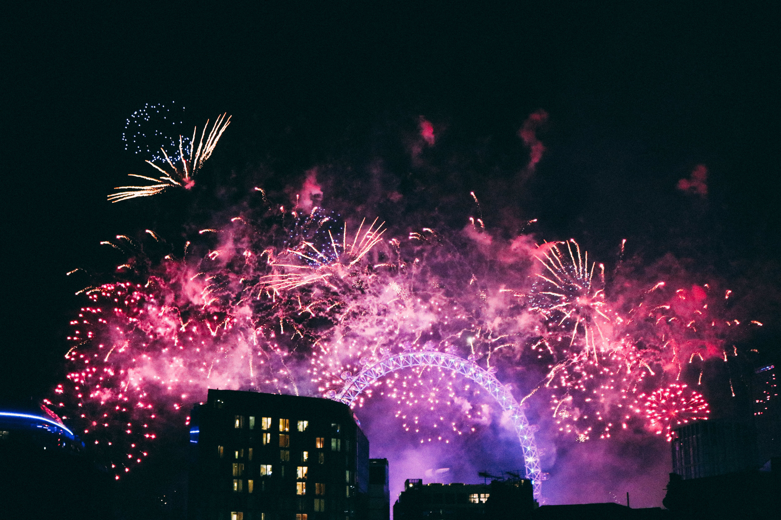 How to See London Fireworks on New Years | SaltWaterVibes