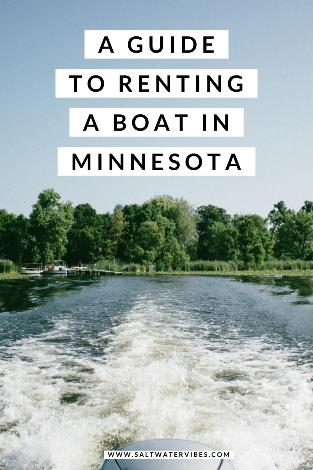 Boating With Bald Eagle Boat Rental Minnesota | SaltWaterVibes