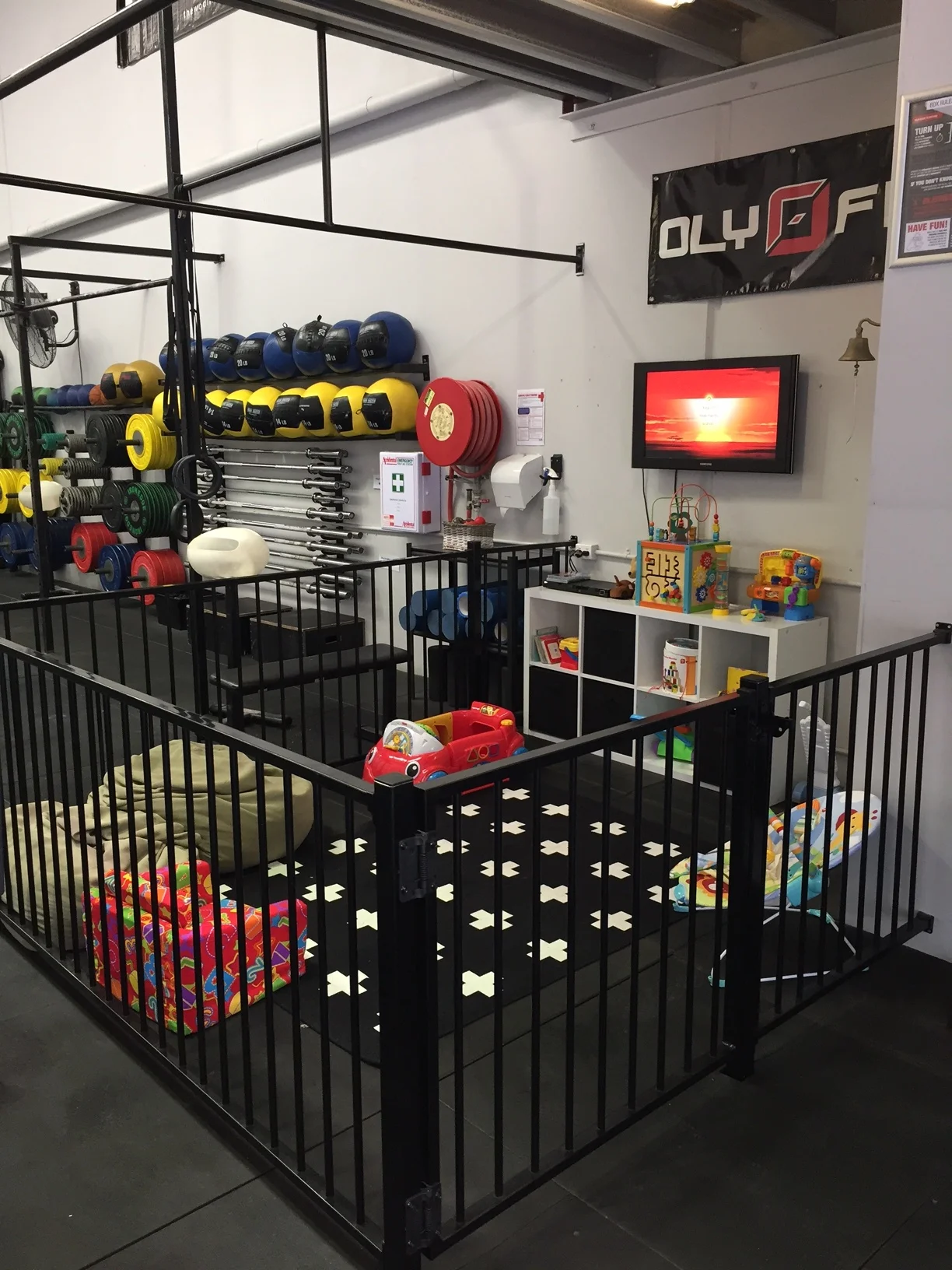 CFMB kids at the GYM rules