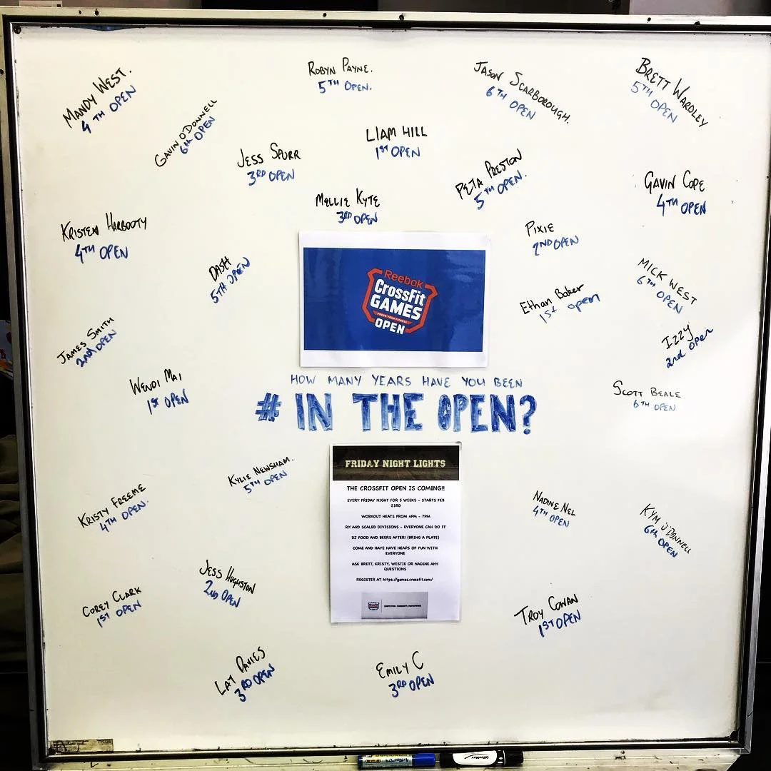 Crossfit Moreton Bay workouts 12-17 FEB