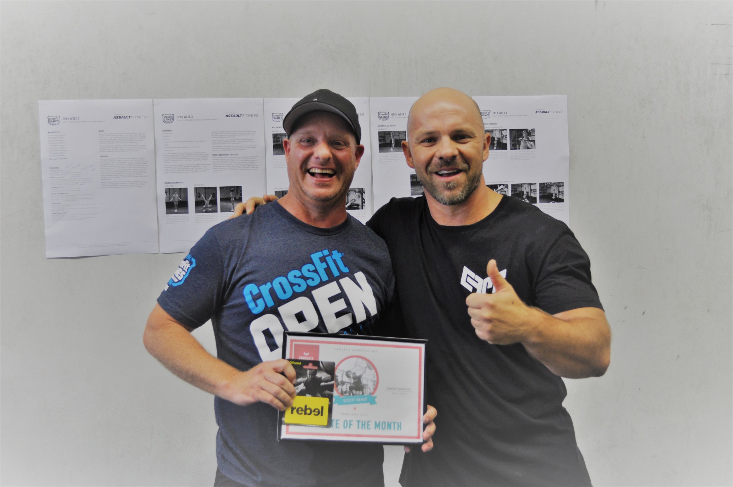 Athlete of the month - Scott Beale