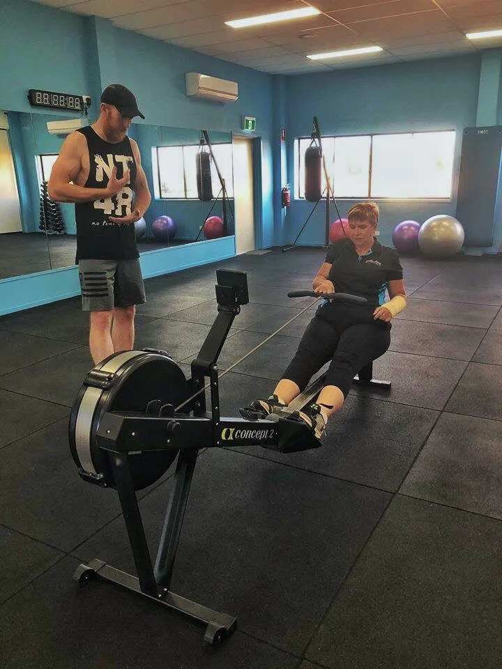 Indoor Rowing Adventures in the Outback - Kel Sanson