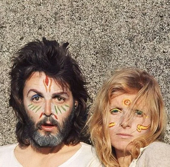 Paul and Linda McCartney