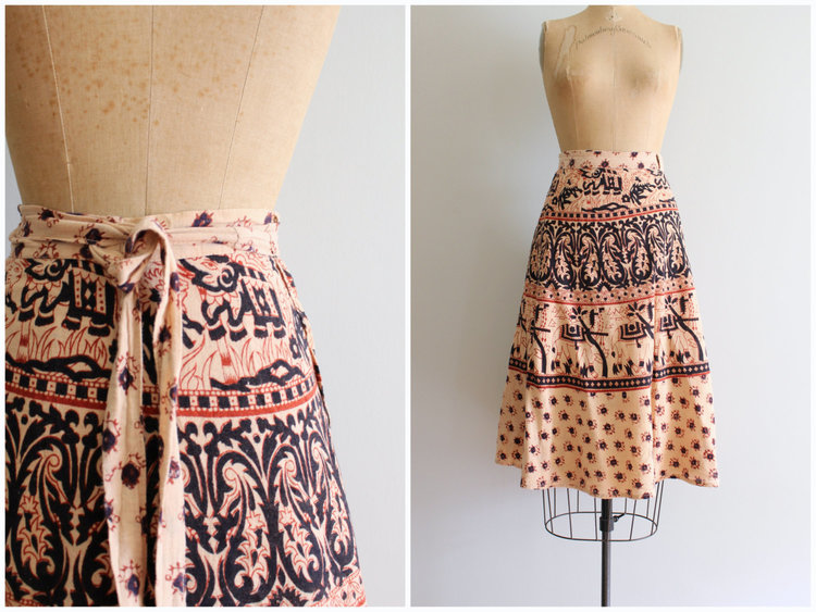 Wrap Around Skirts From The 70s Hotsell ...