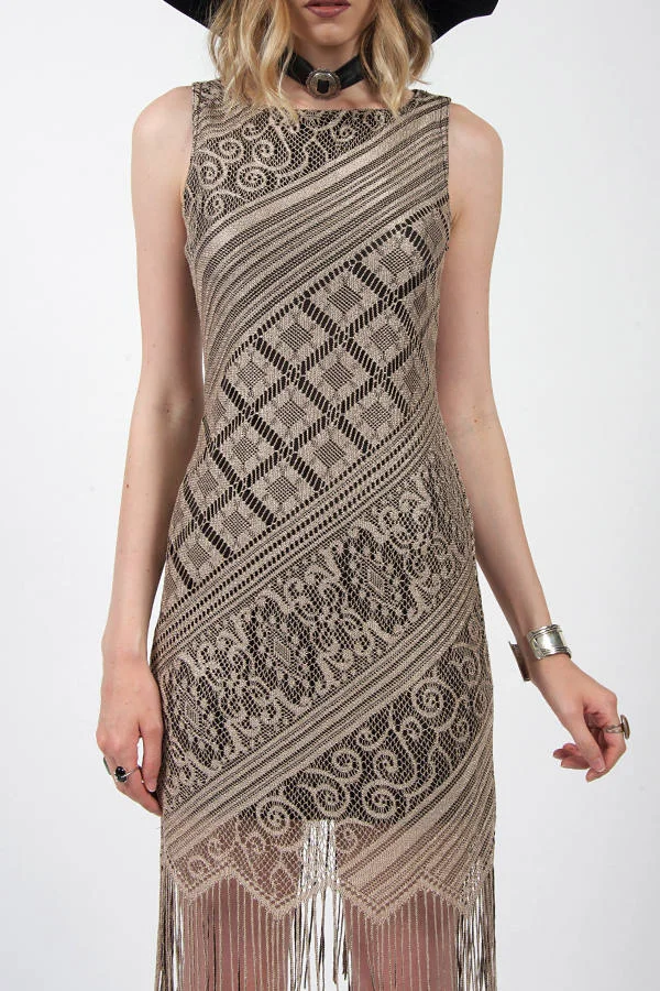 90s Fringed Dress from The Desert Cats