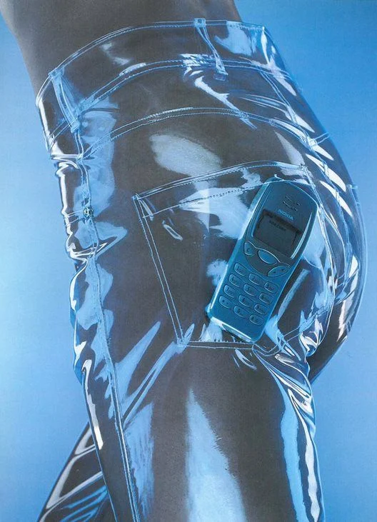 Y2K 2000s Plastic Pants