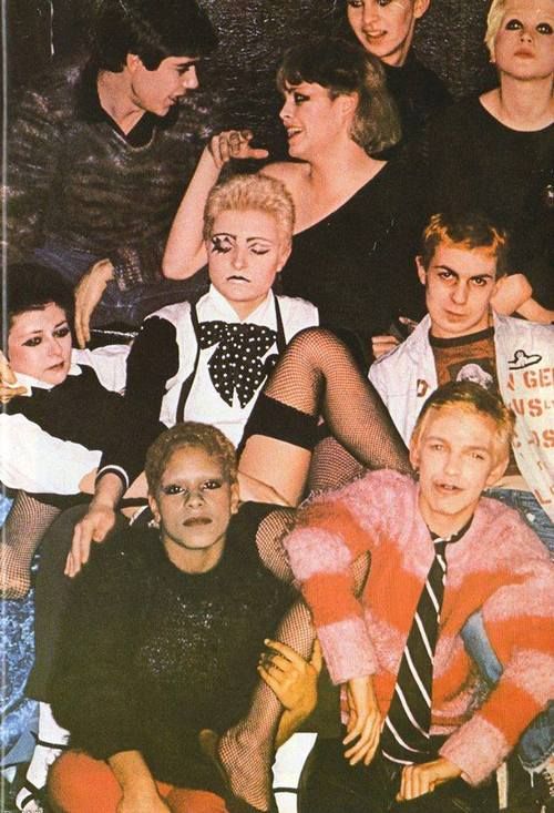 The Bromley Contingent were a group of followers of the Sex Pistols. Many went on to form bands themselves.