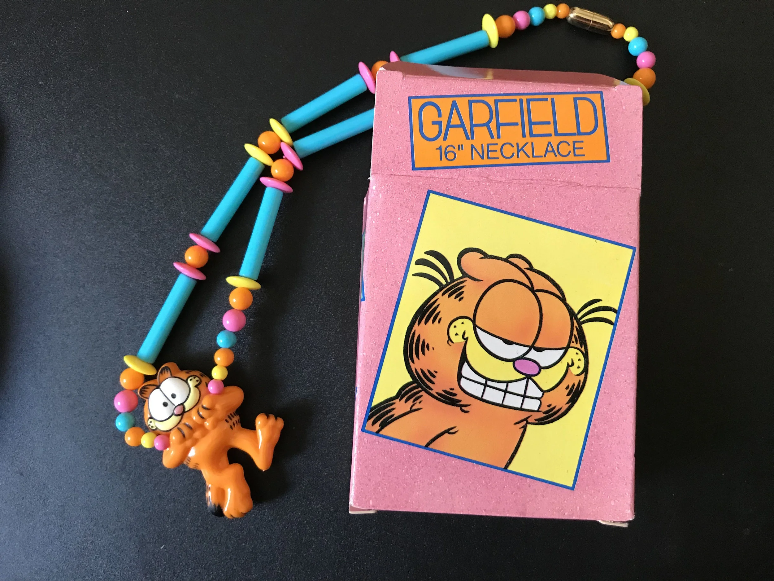 1990 Avon Garfield Necklace from Vote Joe