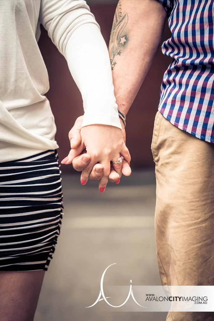 Adelaide engagement photography engagement ring