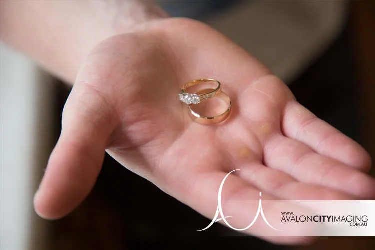 Photography in Adelaide wedding ring close up