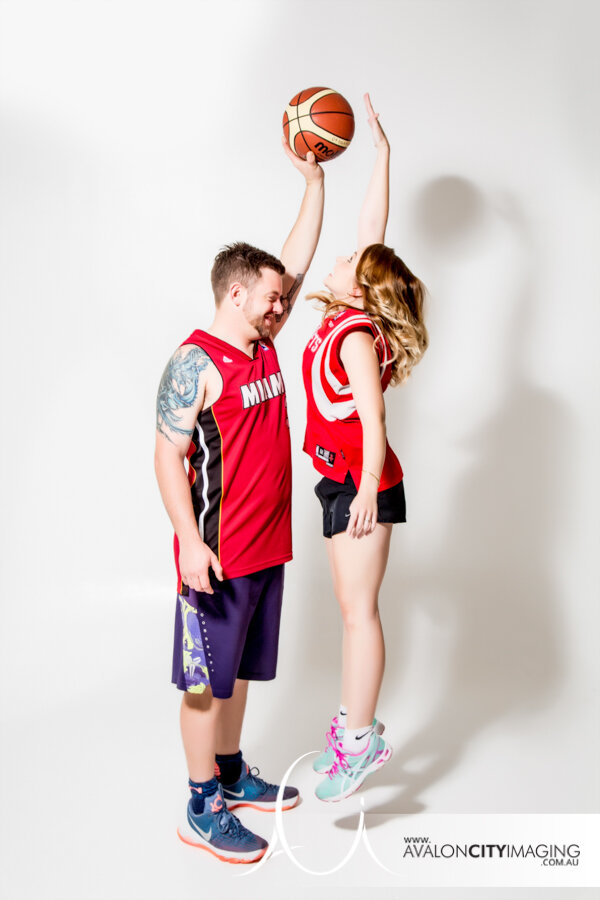 Couples photography in Adelaide. Playful studio photography 