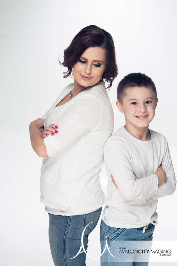 Mother and son in Family photography Adelaide