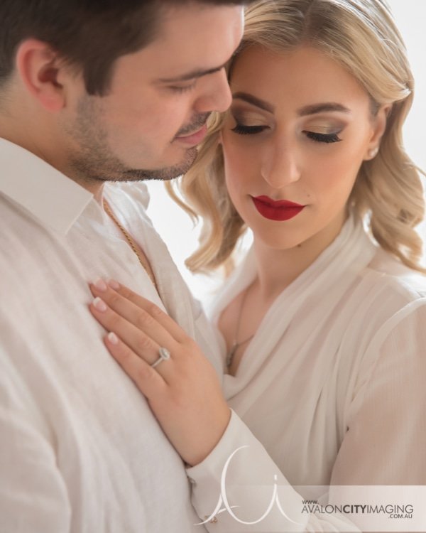 Adelaide engagement photography featuring engagement ring