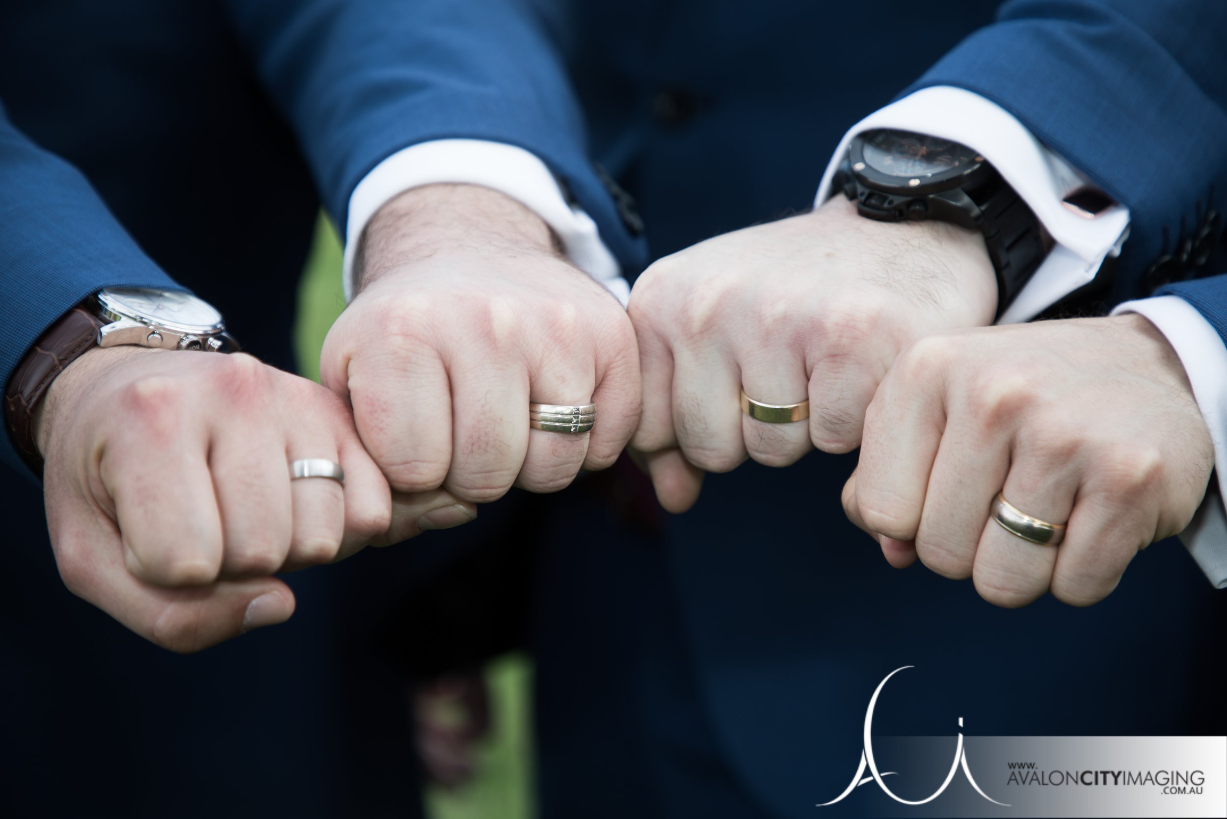 Groomsmen all married. 