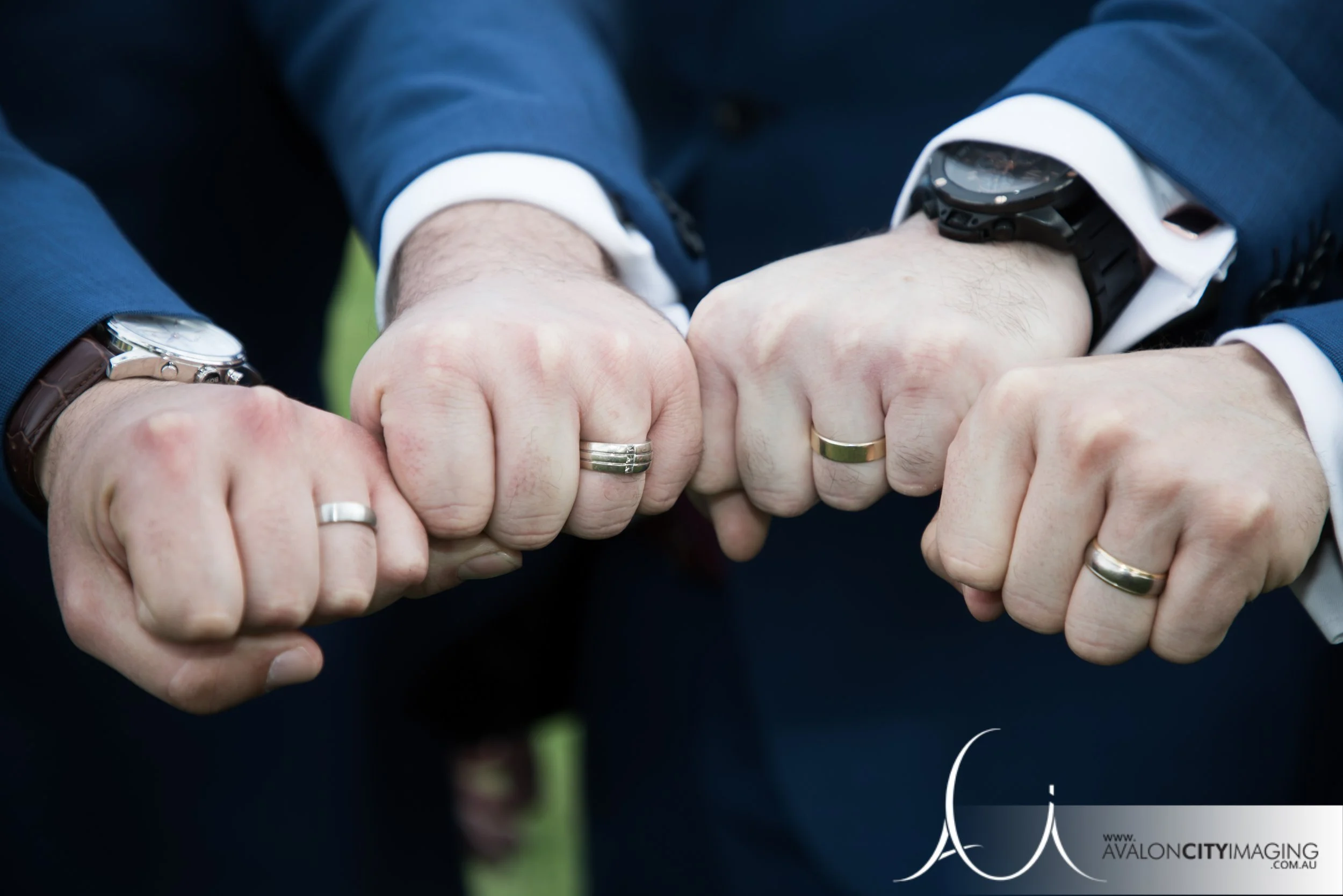 Groomsmen all married. 