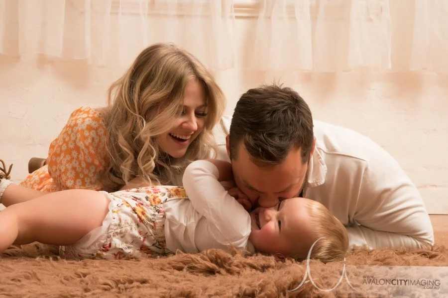 Parents and Child family photography 