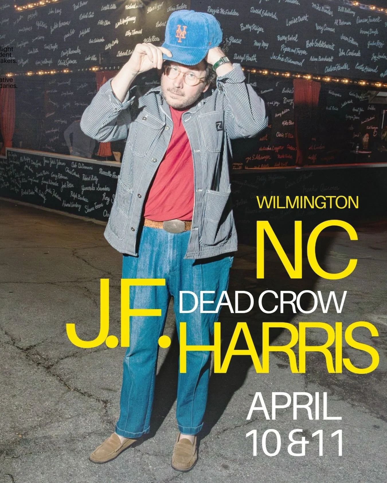 You can still have fun in real life! This Friday &amp; Saturday comedian J.F. Harris comes back to Wilmington NC&rsquo;s own @deadcrowcomedy grab tickets while you still can!