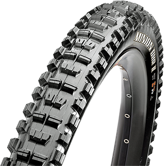 MAXXIS MINION DHRII Minion DHRII är syskon med DHF med liknande sidonabbar, men med något bättre rull. Däcket erbjuder dessutom riktigt fina bromsegenskaper. Från 449 SEK