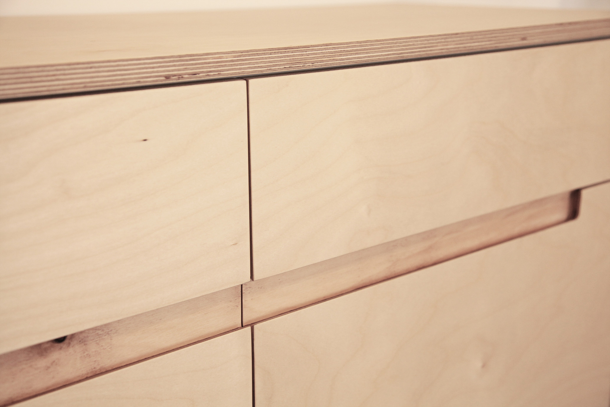 Birch wood carpentry