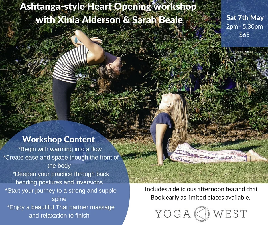 Ashtanga Style Heart Opening Workshop