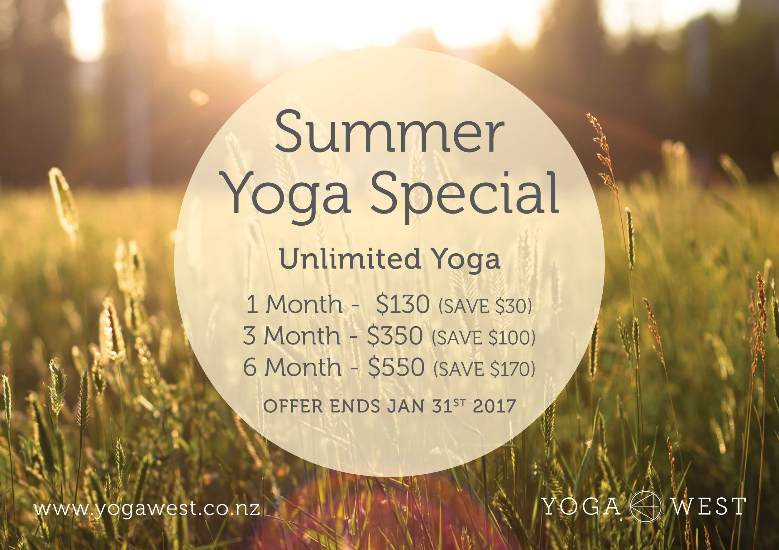 Unlimited Summer Yoga Special