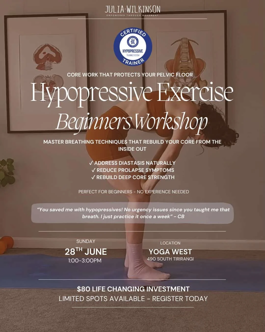 Hypopressive Workshop - Beginner Workshop