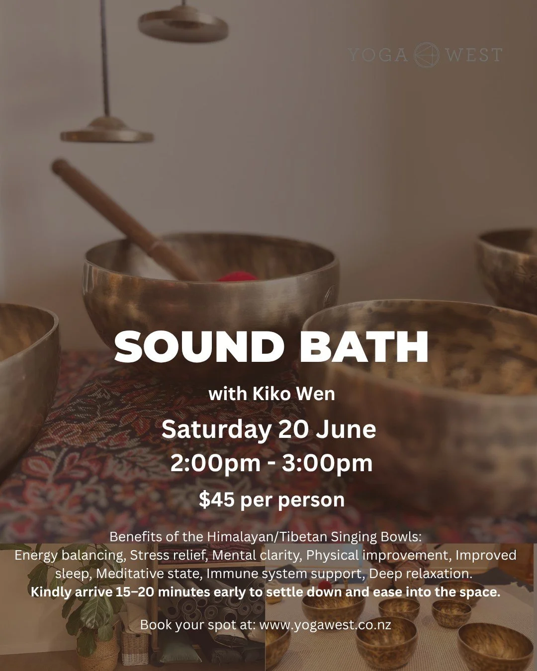 Sound Bath with Kiko Wen 