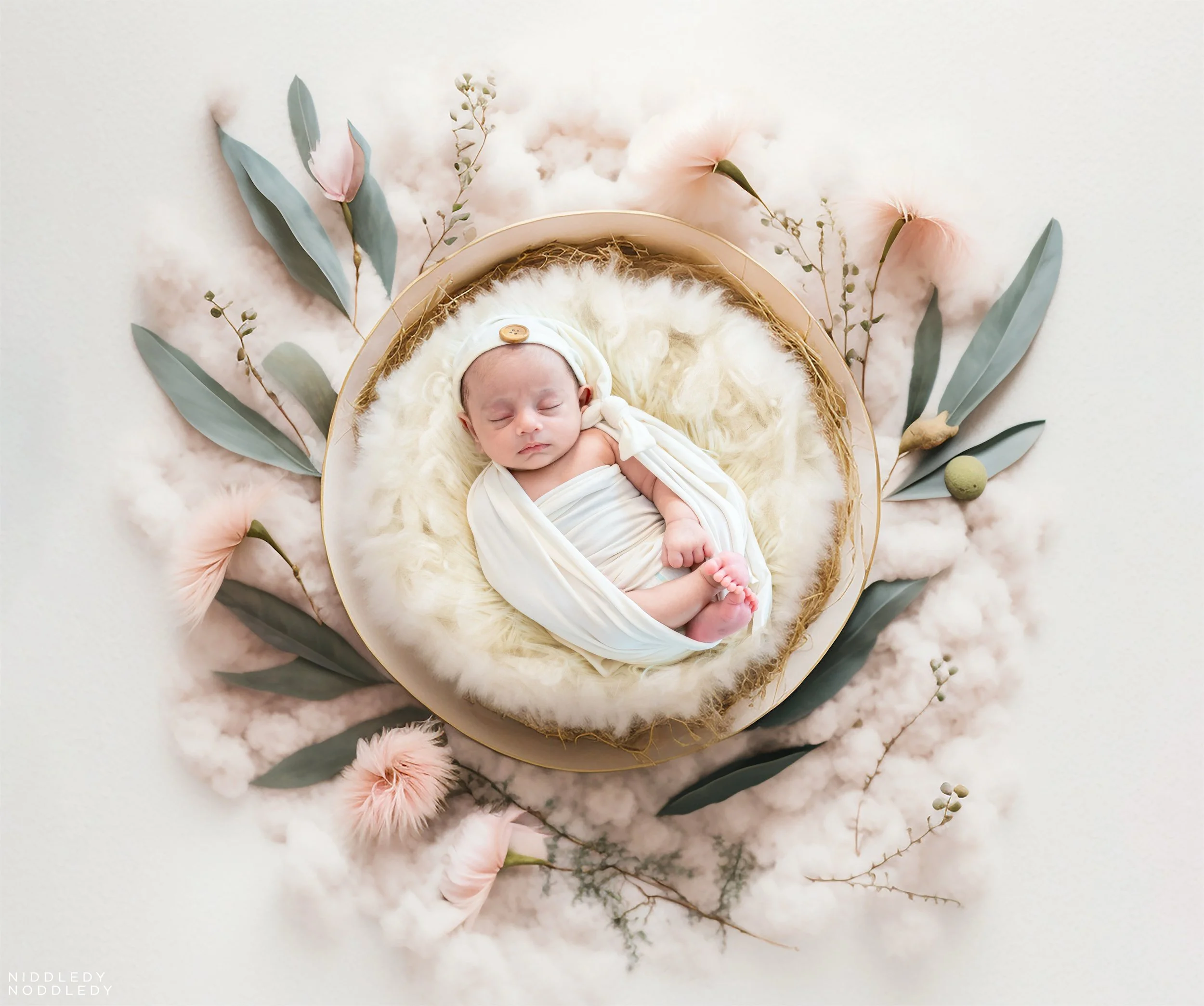 Rivansh Newborn Baby Photoshoot ❤ NiddledyNoddledy.com ~ Bumps to Babies Photographer, Kolkata - 01.jpg