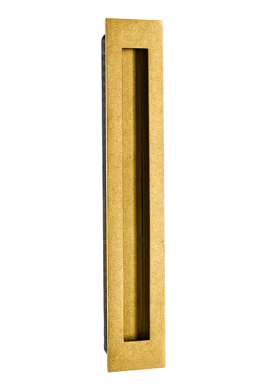 Inset handle Raw Gold