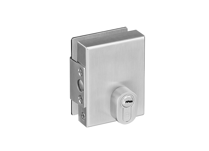 Glass Door Lock with Cylinder