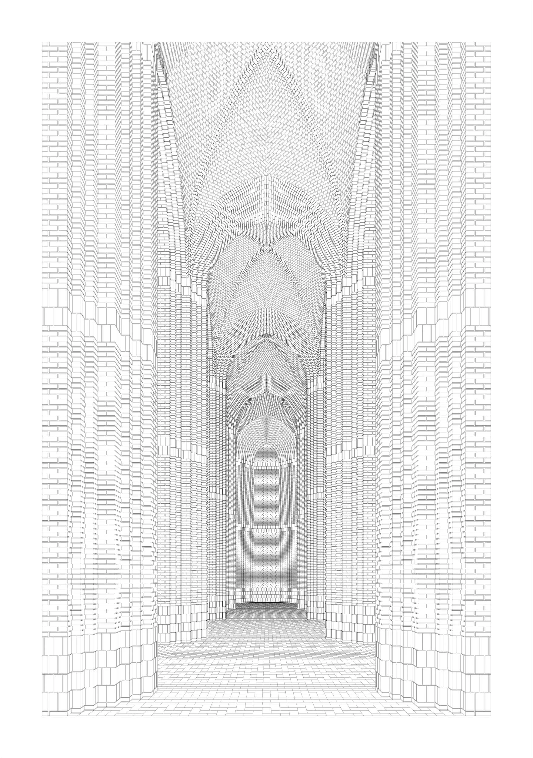 Study for Grundtvig's Church