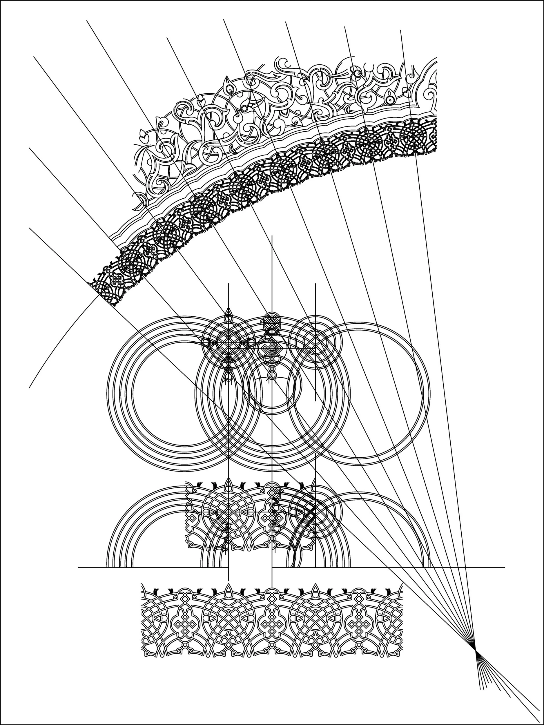 Study for Alhambra Paintings