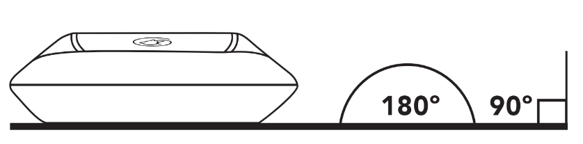 pictogramme qui présente la position idéale pour l'entreposage de la housse euthabag