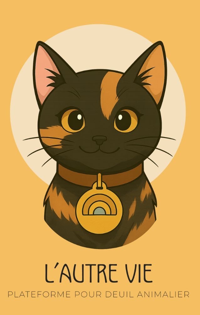 Illustration promotionnelle de la plateforme L'Autre Vie pour le deuil animalier