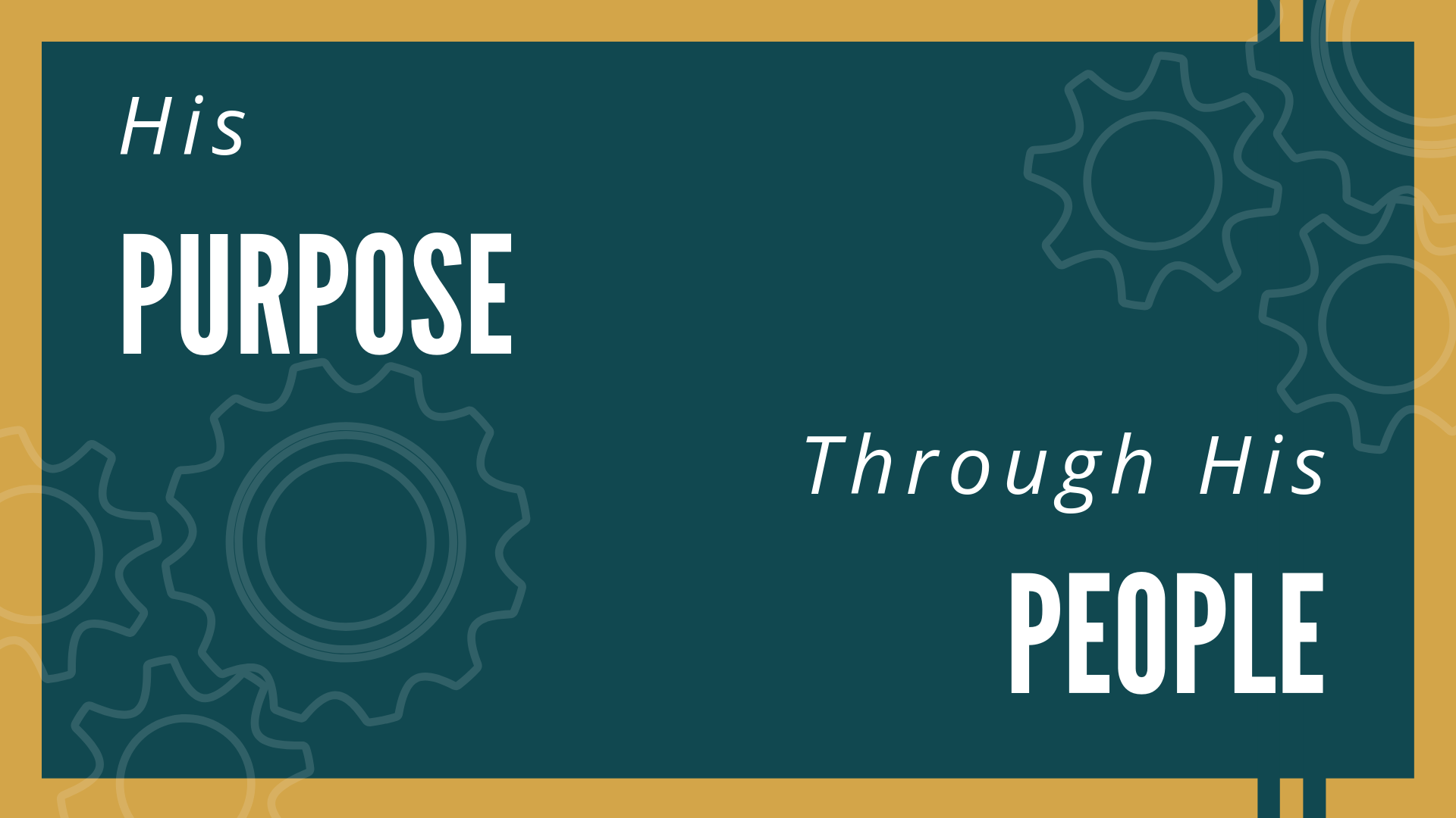 ICA Kyiv Sunday, May 19, 2019. His Purpose: Through His People