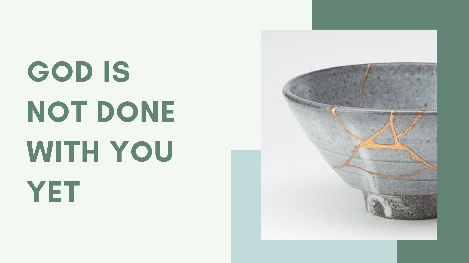 ICA Kyiv Sunday June 9, 2019. God Is Not Done With You Yet.