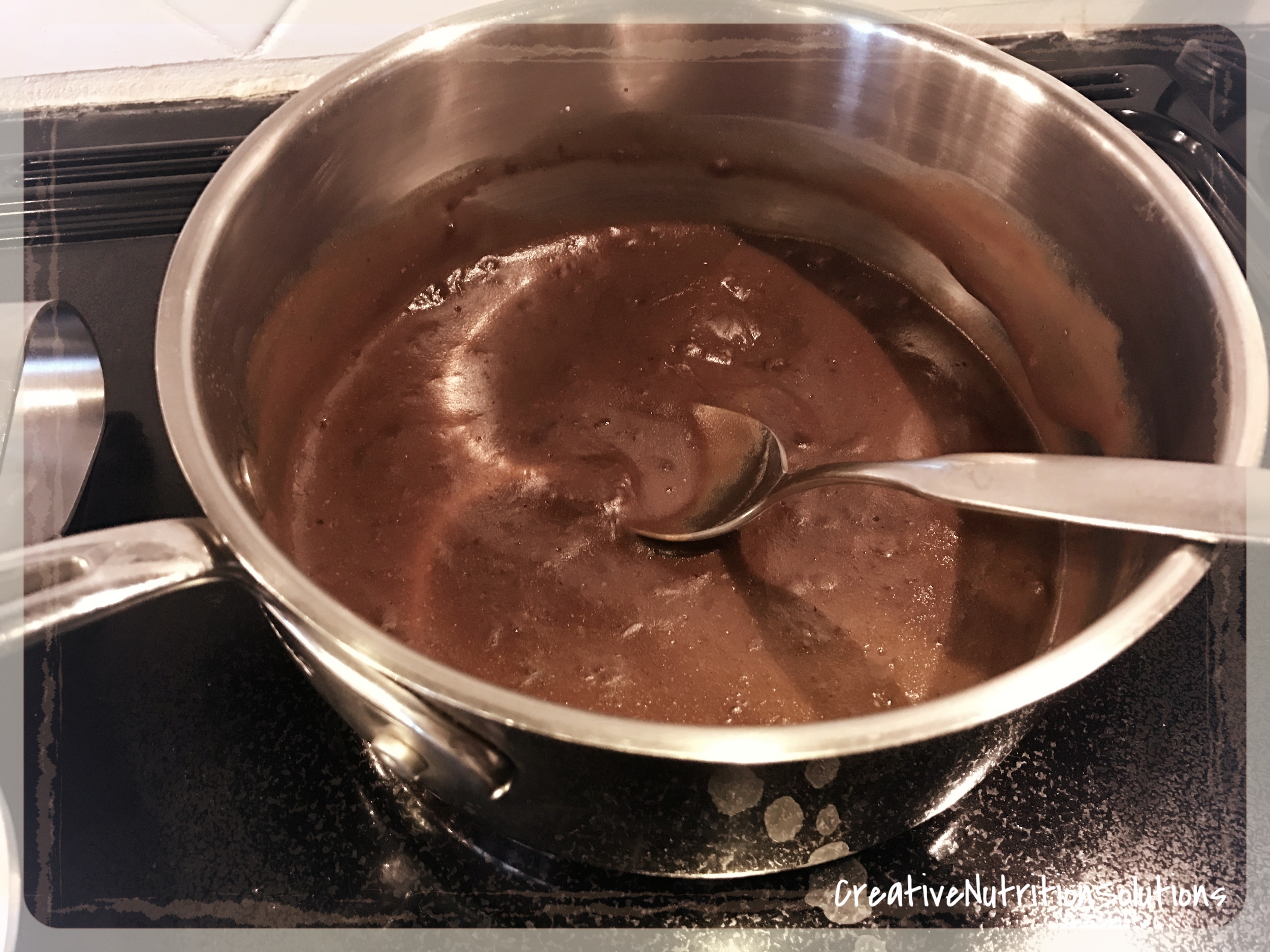 First make this simple caramel sauce made from palm sugar (recipe below), coconut palm sugar has a lower glycemic index compared to table sugar (sucrose).