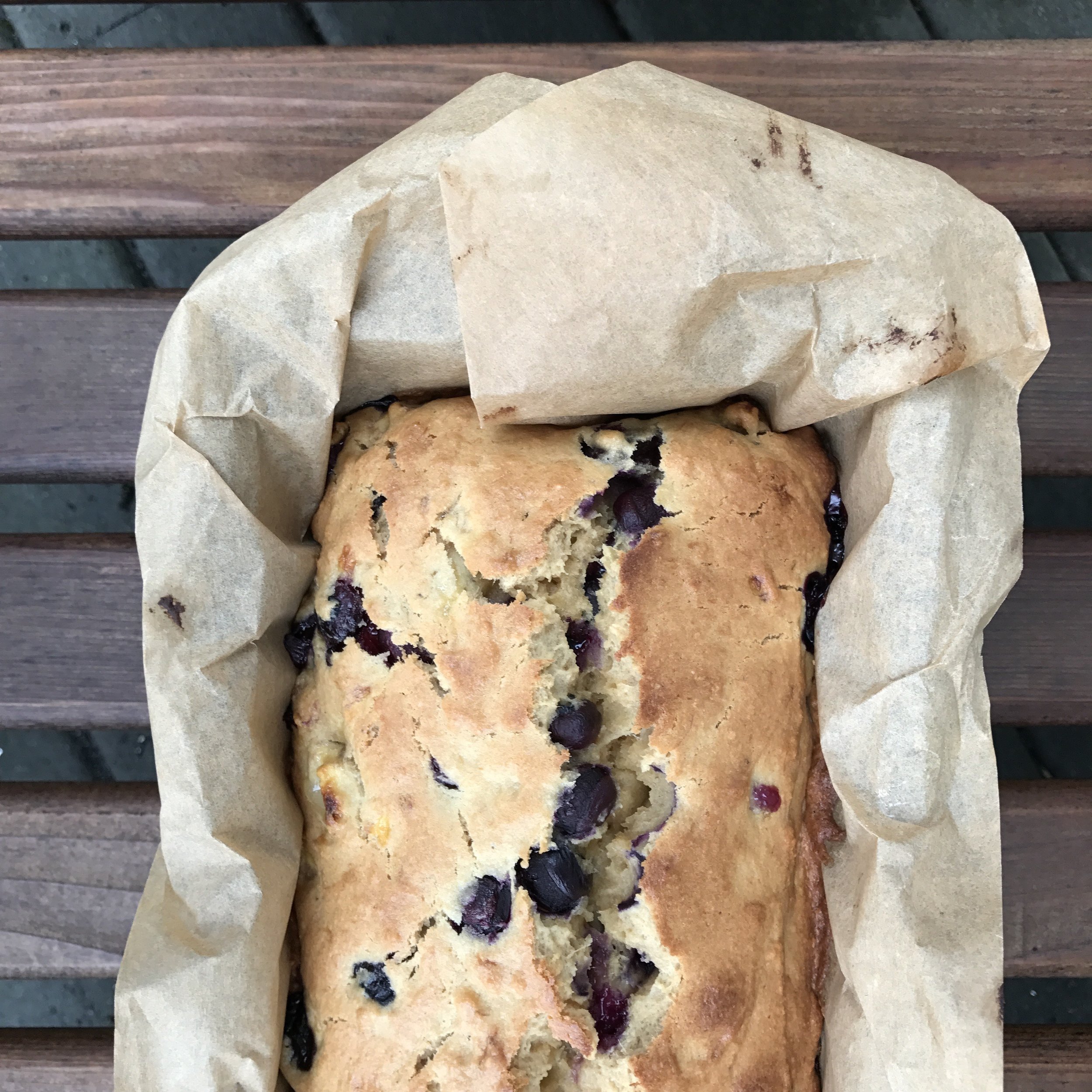 Blueberry-Banana Bread