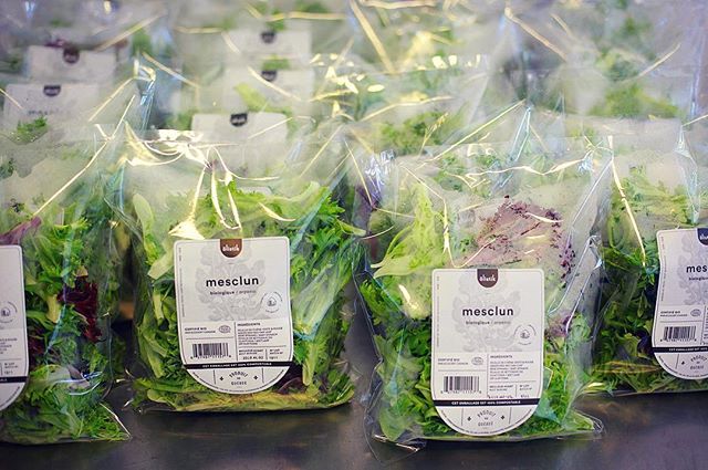 Vous pouvez maintenant retrouver notre m&eacute;lange de laitues Mesclun dans son nouvel emballage 100% compostable dans plusieurs &eacute;piceries!! Voici la liste: 
Sherbrooke:
Le Silo &Eacute;picerie Bio-Vrac
La Coop d&rsquo;Alentour
La Grande Ruc