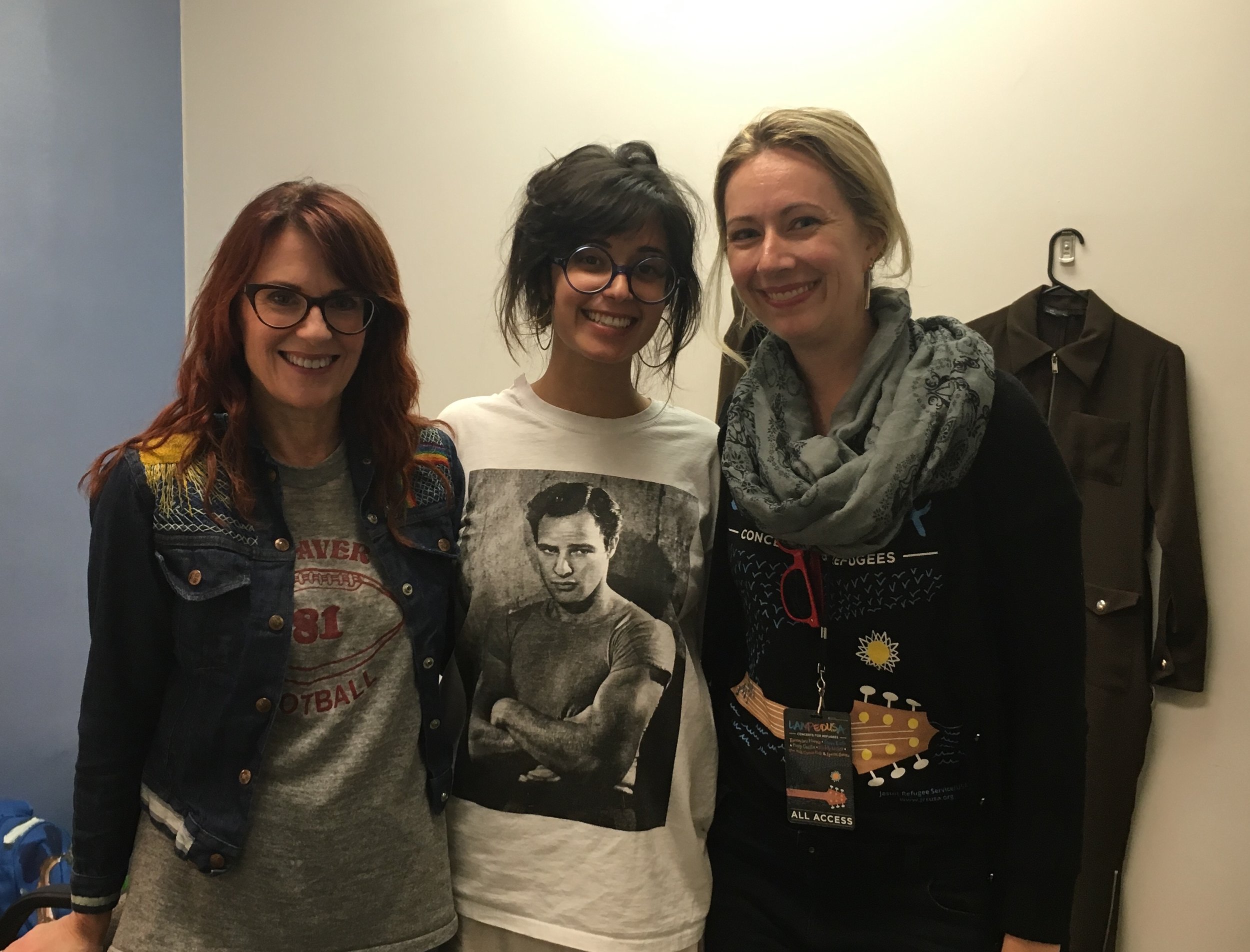 Megan Mullally, Stephanie Hunt and Deanna Howes (AJCU)