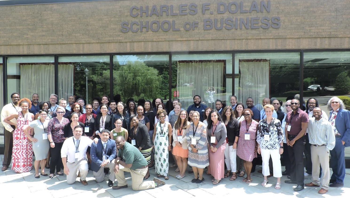 Participants at the 2017 AJCU Conference on Diversity and Equity at Fairfield University (Photo courtesy of DJ Todd, Marquette University)