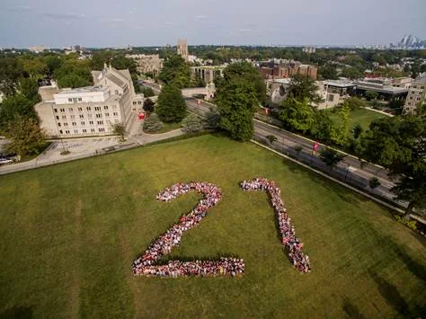 The class of 2021 at Saint Joseph's University (Philadelphia, PA)
