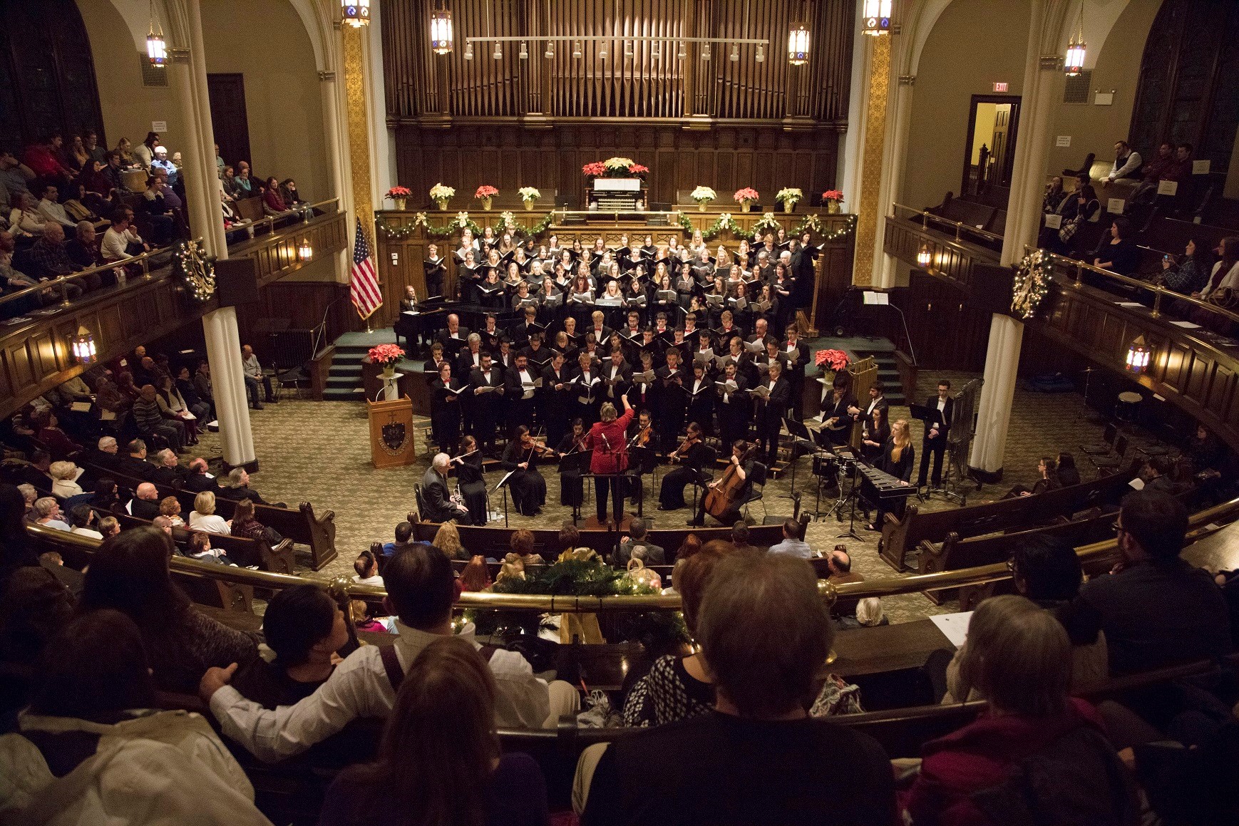 The University of Scranton Singers presented the 50th annual Noel Night on Saturday, Dec. 2nd in Scranton, PA (photo by The University of Scranton)